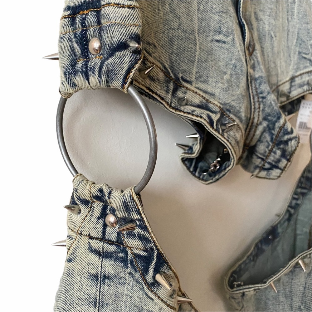 NWT GUCCI harness jeans from runway - Picture 9 of 11